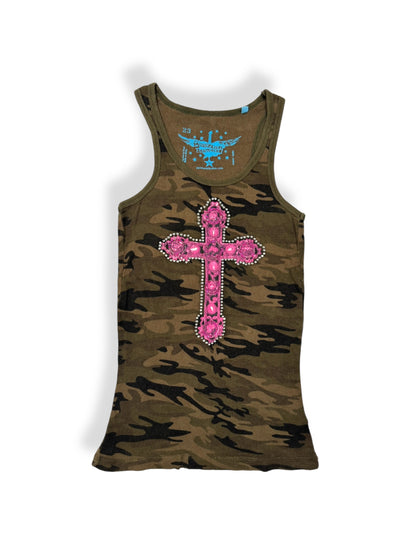 Cross Camo Tank