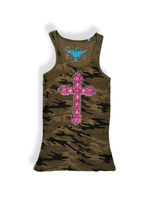 Cross Camo Tank