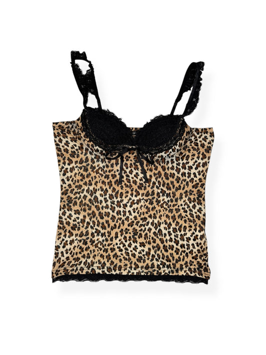 Glitter Leopard Cami ♡ Size M/L