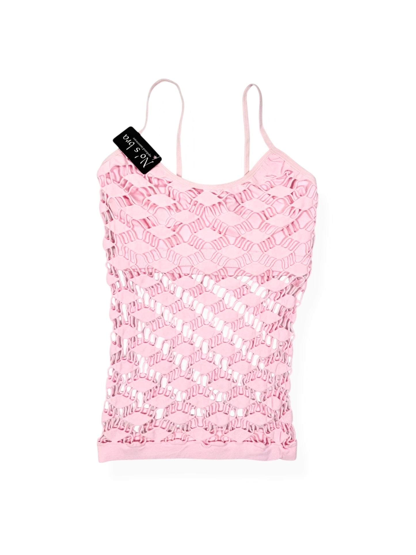 Pink Fishnet Cami ♡ Size XS/S