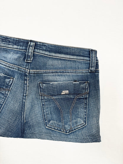 Miss Sixty Zipper Mini Skirt