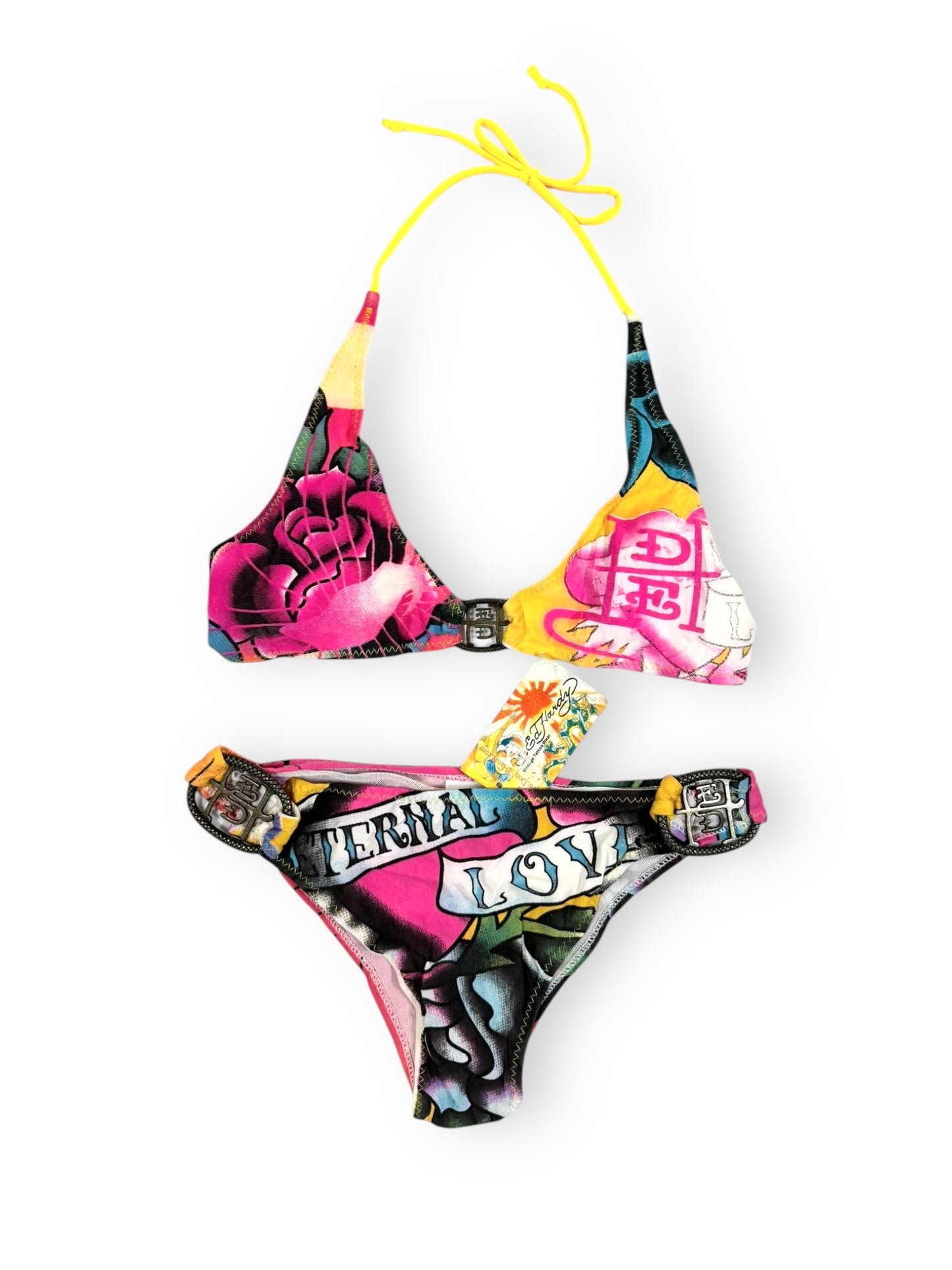 Ed Hardy Metal Hardware Bikini