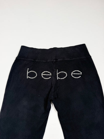 Black Bebe Trackpants ♡ S