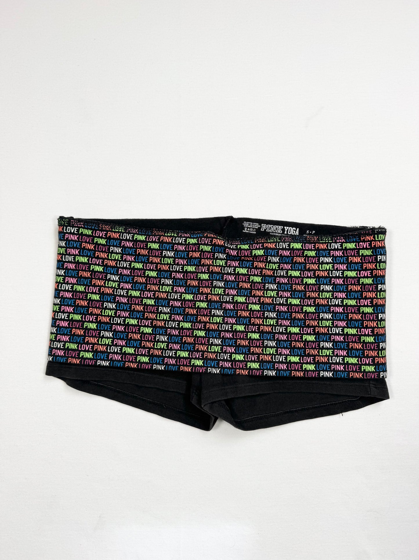PINK Monogram Fold Over Waist Shorts ♡ XS/S