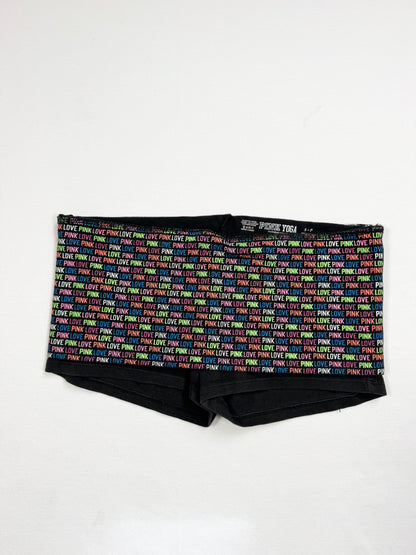 PINK Monogram Fold Over Waist Shorts ♡ XS/S