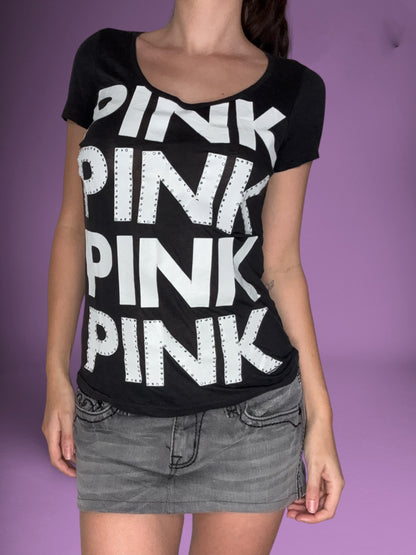PINK Logo Tee ♡ S