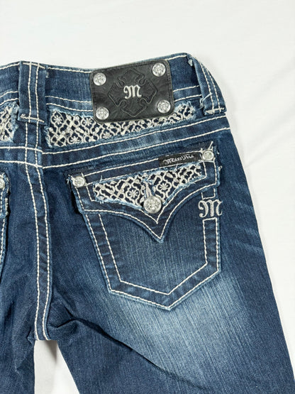 Miss Me Folded Pocket Jeans (26)