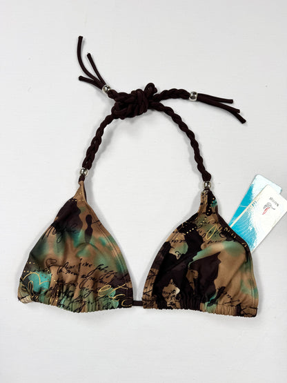 Brown Camo Bikini ♡ XS