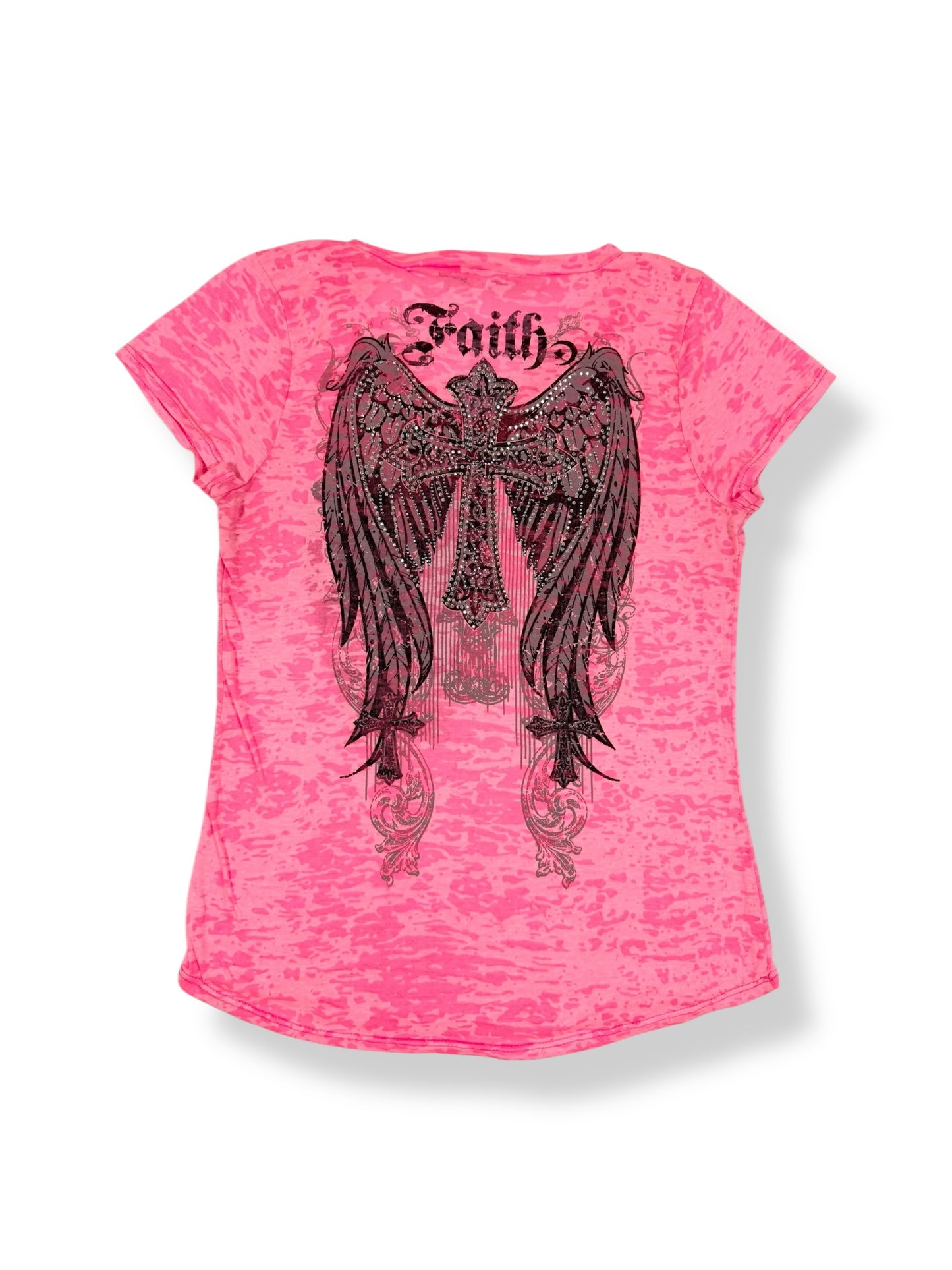 Hot Pink Wing Tee ♡ Size L