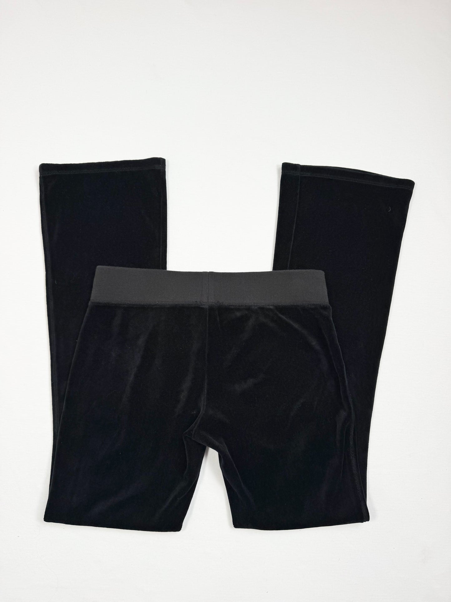 Juicy Couture Black Velour Frilled Tracksuit ♡ XS/M