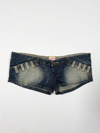 Zipper Micro Shorts ♡ Size XS