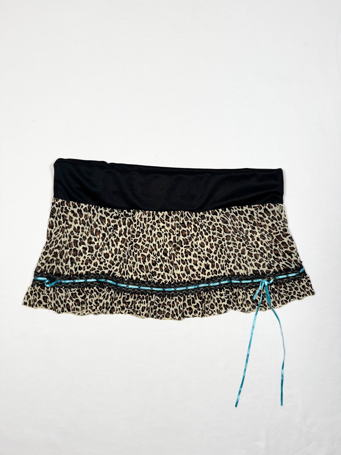 Rampage Leopard Cami & Skirt Set