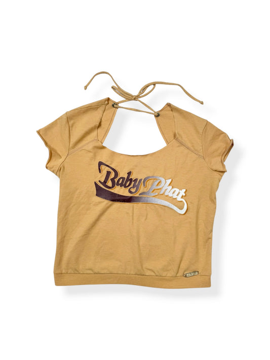 Baby Phat Tie Back Tee ♡ S