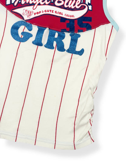 Angel Blue Sporty Tank