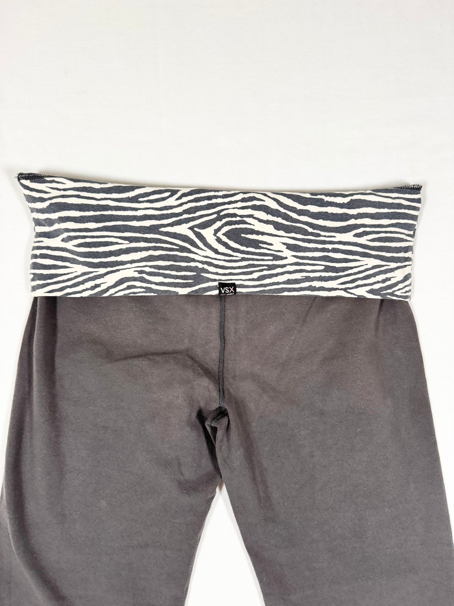Victorias Secret Zebra Fold Over Leggings ♡ Size M