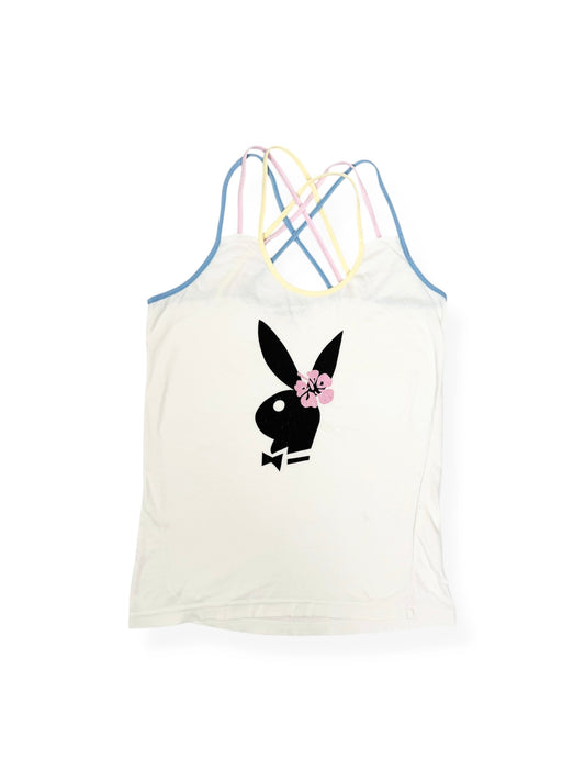 Playboy Hibiscus Tank ♡ M