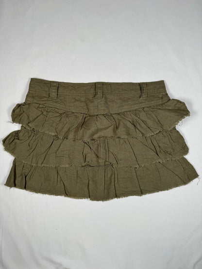 Frilled Mini Skirt