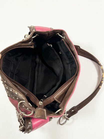 Pink Cross Studded Bag ♡