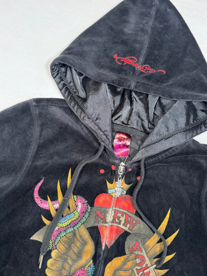 Ed Hardy Velour Tracksuit ♡ Size M