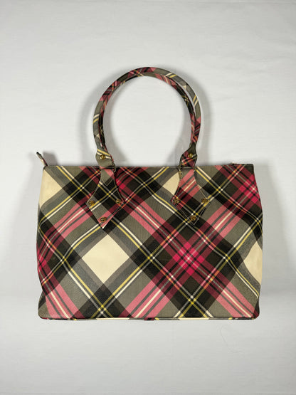 Vivienne Westwood Tartan Orb Tote