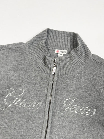 Guess Grey Zip Up ♡ M