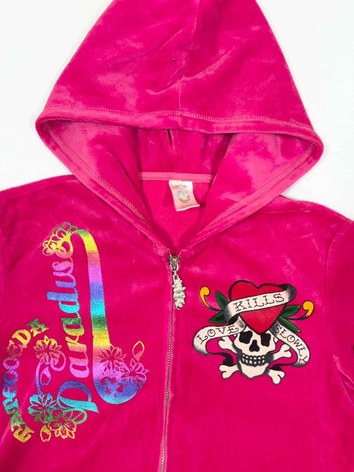 Pink Ed Hardy Tracksuit ♡ L/XL