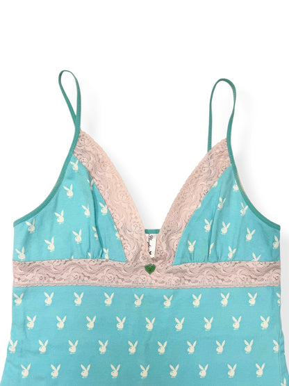 Playboy Blue & Pink Cami ♡ M