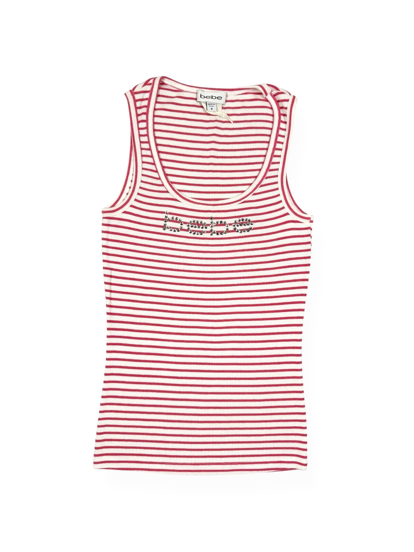 Bebe Striped Tank ♡ Size M