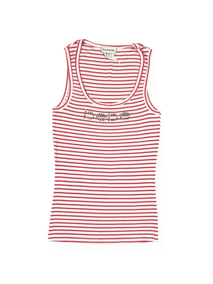 Bebe Striped Tank ♡ Size M