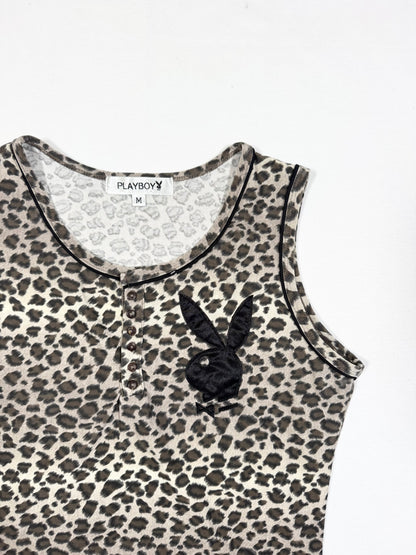 Leopard Playboy Tank ♡ Size S