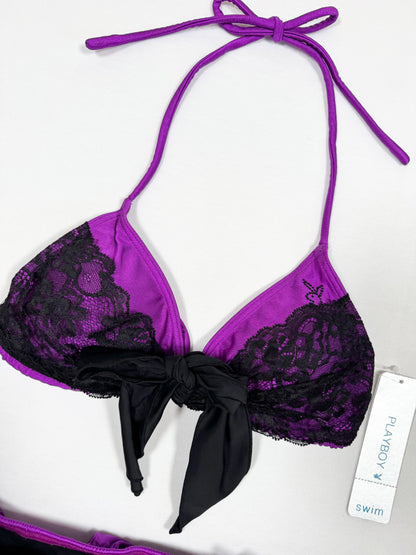 Purple Playboy Bikini ♡ Size XS
