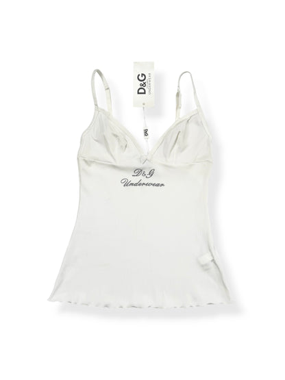 D&G Underwear White Cami ♡ M