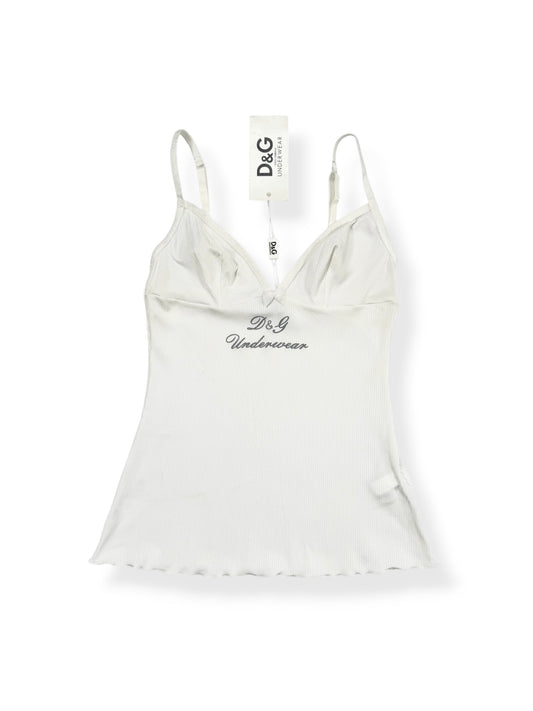 D&G Underwear White Cami ♡ M