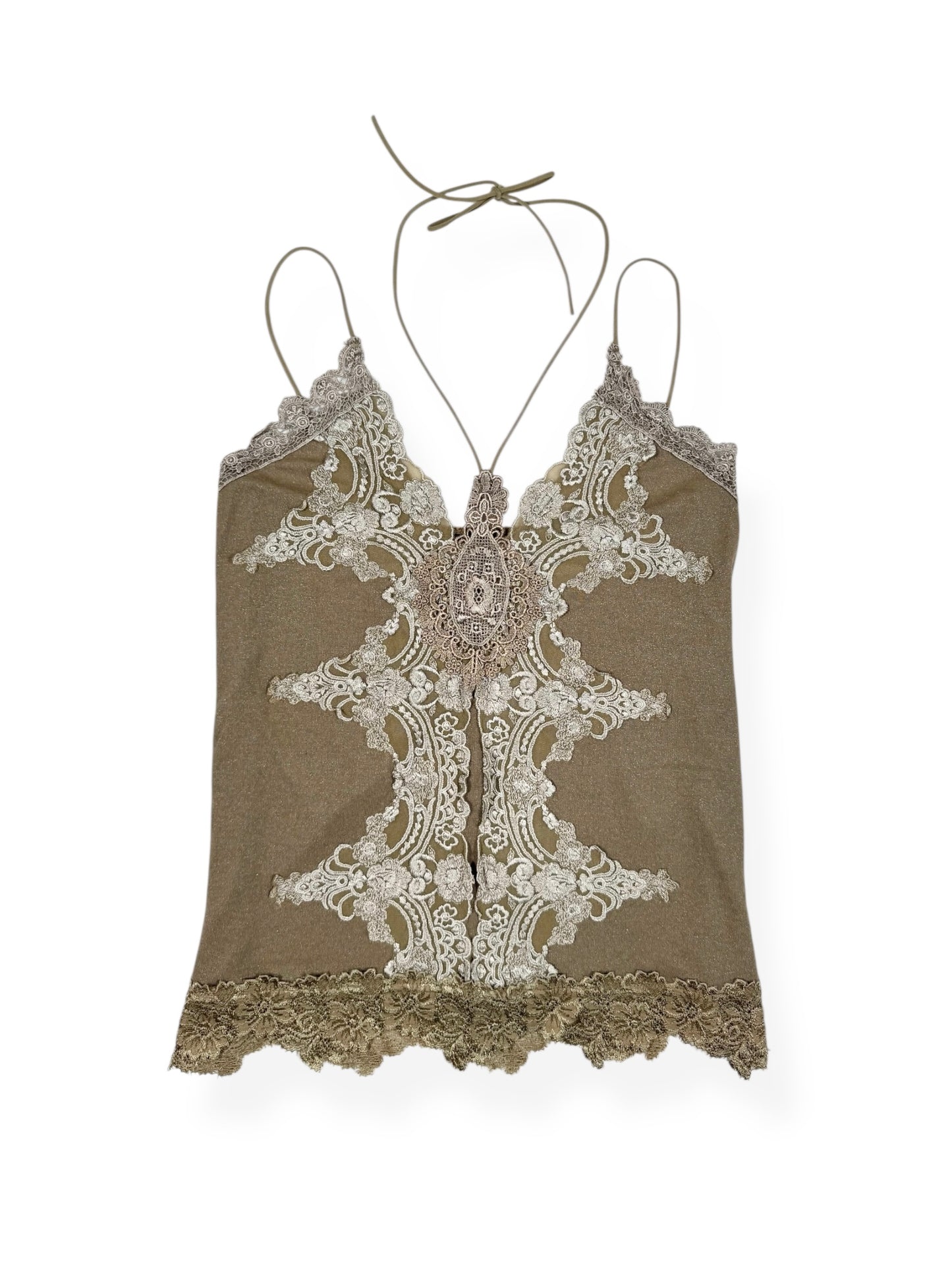 Lace Halter Cami ♡ Size L