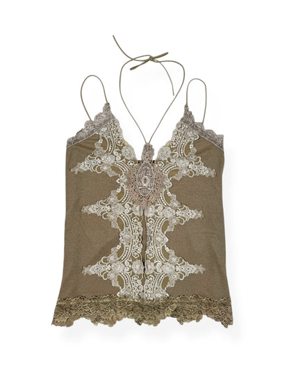 Lace Halter Cami ♡ Size L