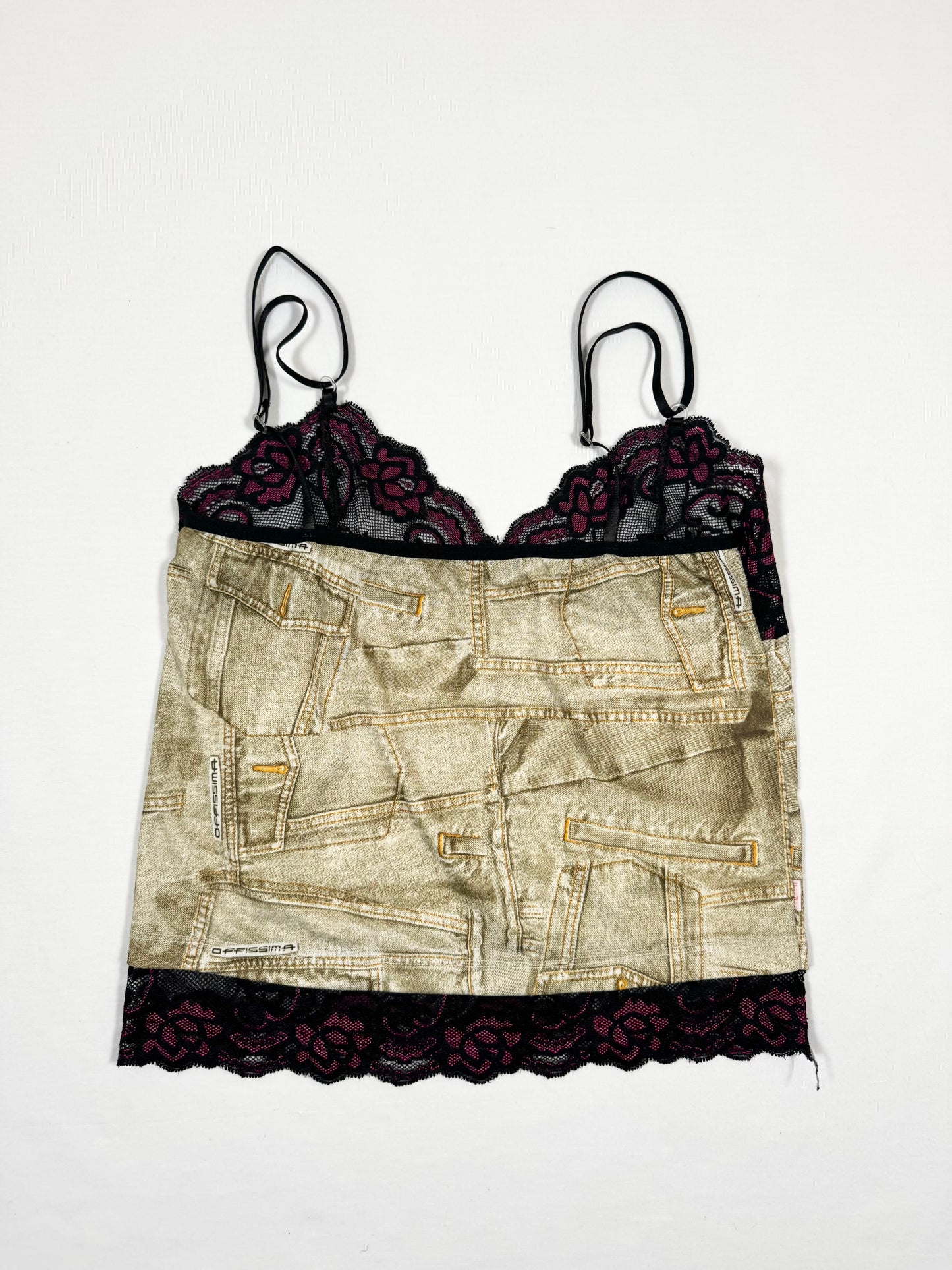 Denim Print Cami