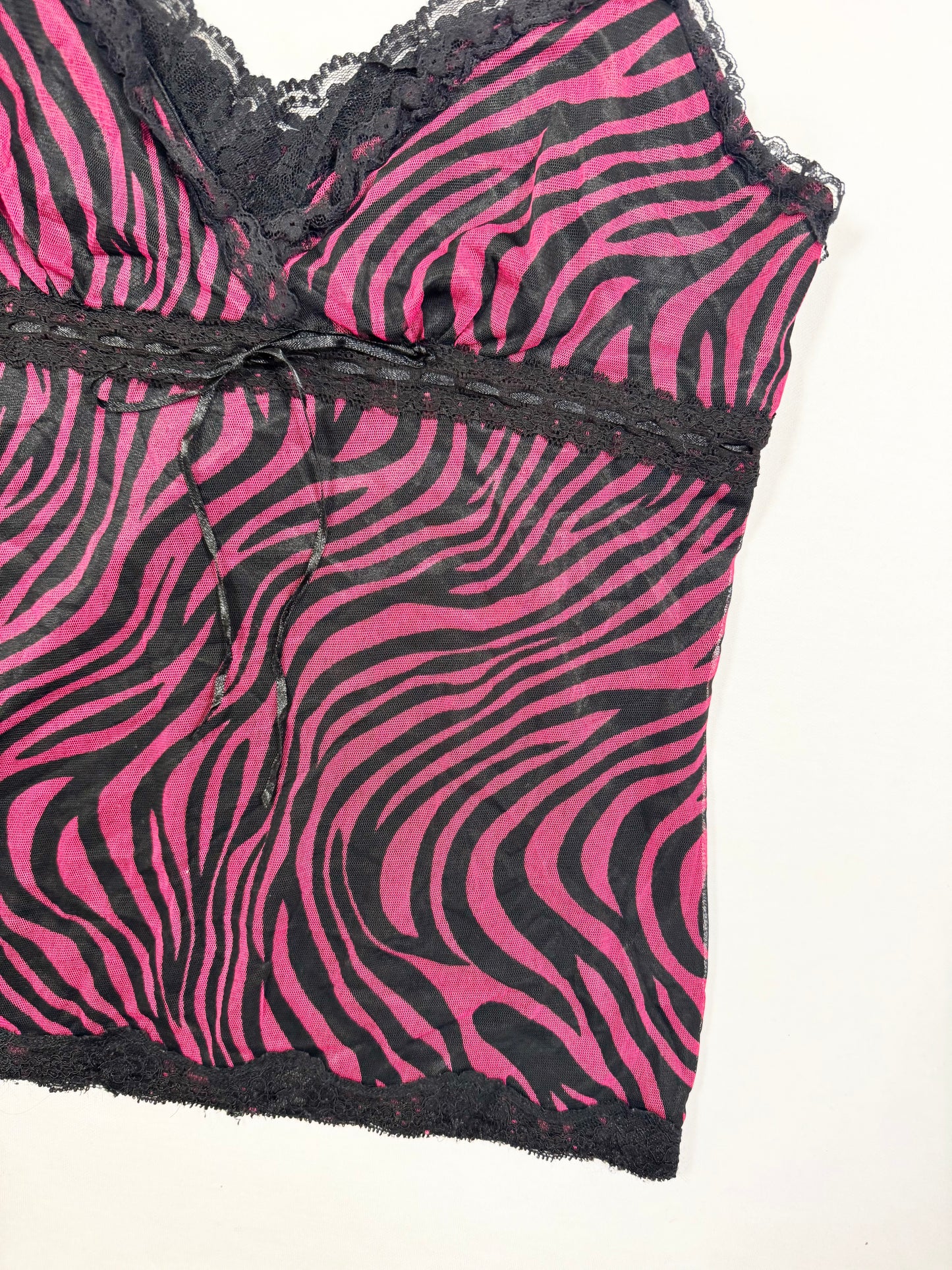 Pink Zebra Cami ♡ S
