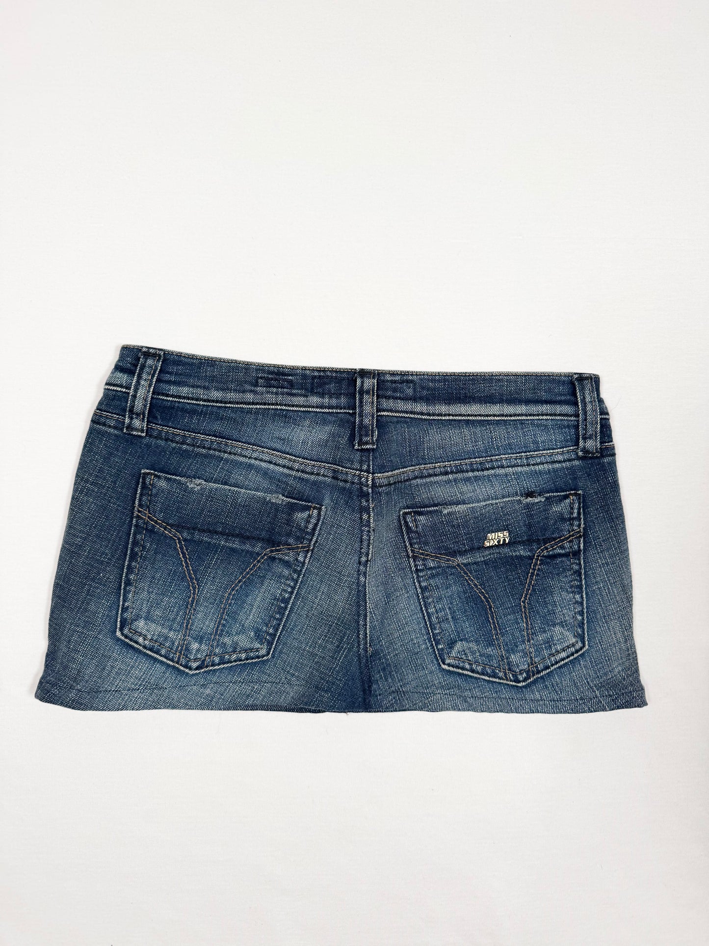 Miss Sixty Zipper Mini Skirt