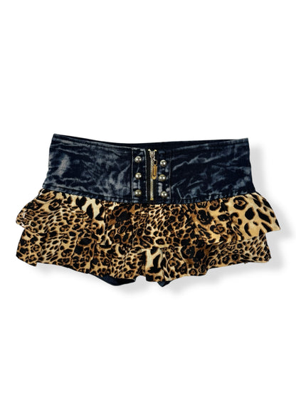 Leopard Gyaru Skirt