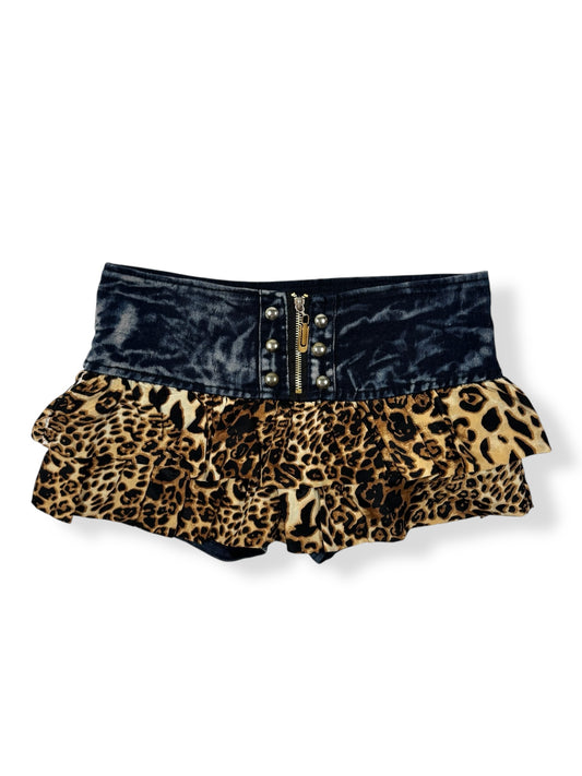 Leopard Gyaru Skirt