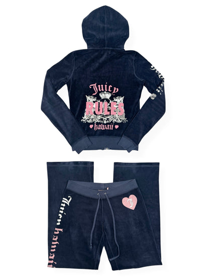 “Juicy Rules Hawaii” Tracksuit ♡ Size XS