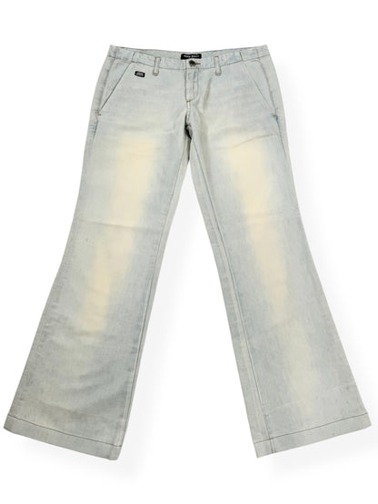 Miss Sixty Butterfly Wide Leg Jeans ♡ 29”