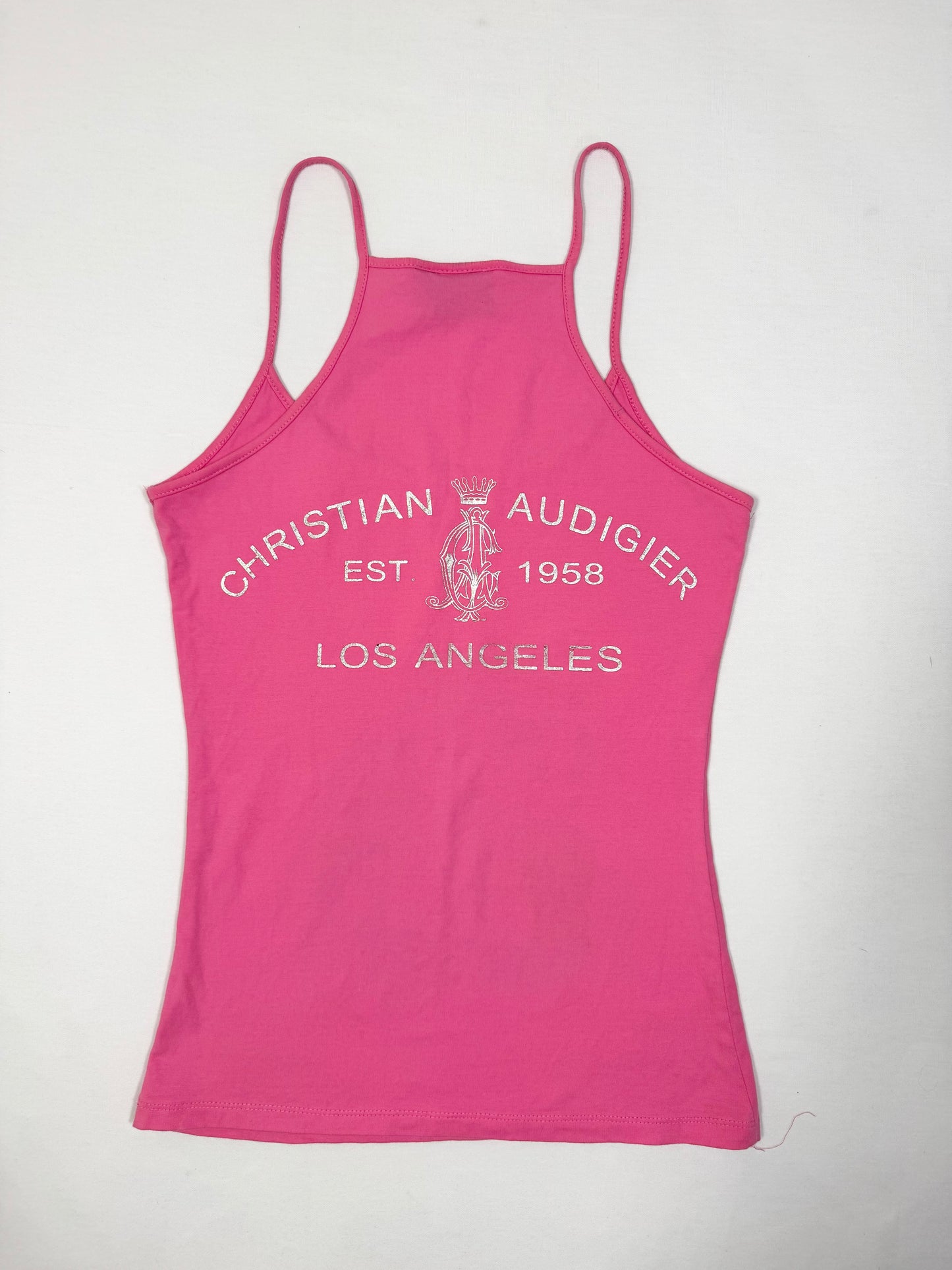 Christian Audigier Pink Cami