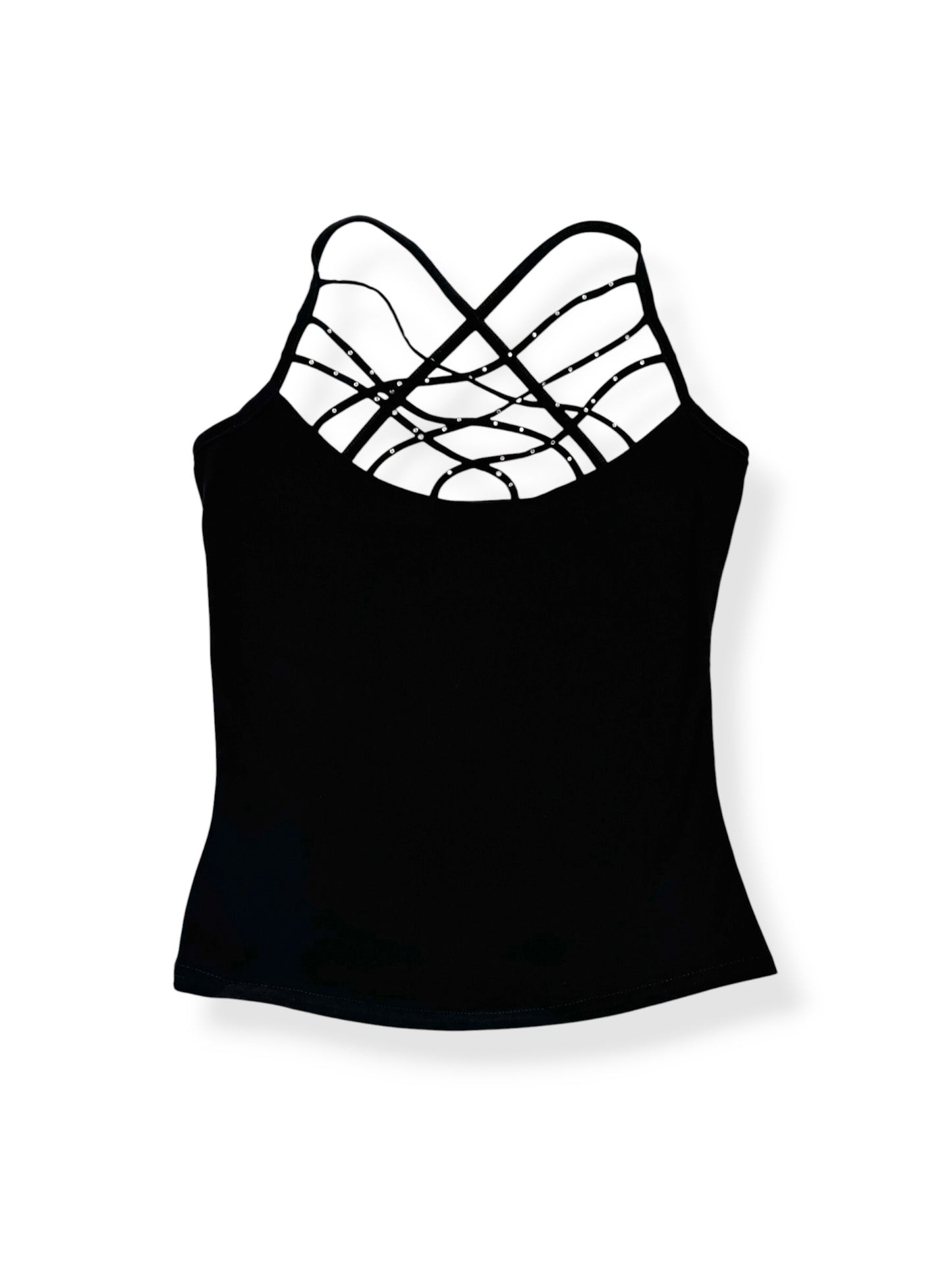Escape Diamanté Straps Cami ♡ S