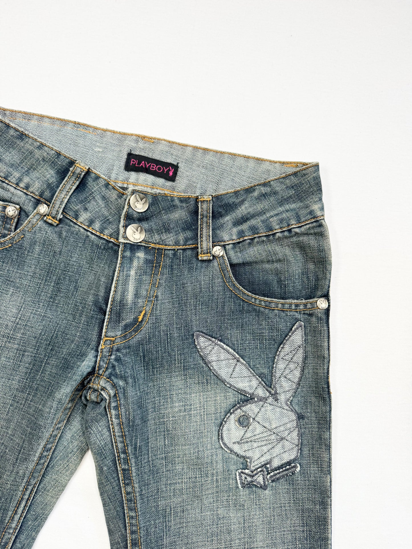 Playboy Bunny Flared Jeans ♡ XXS