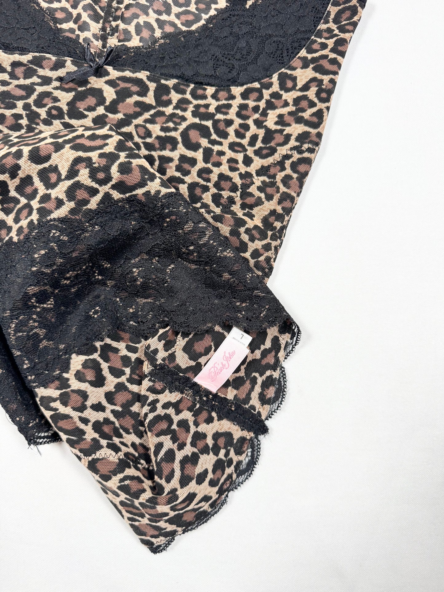Leopard Lace Tank ♡ Size XXS/XS