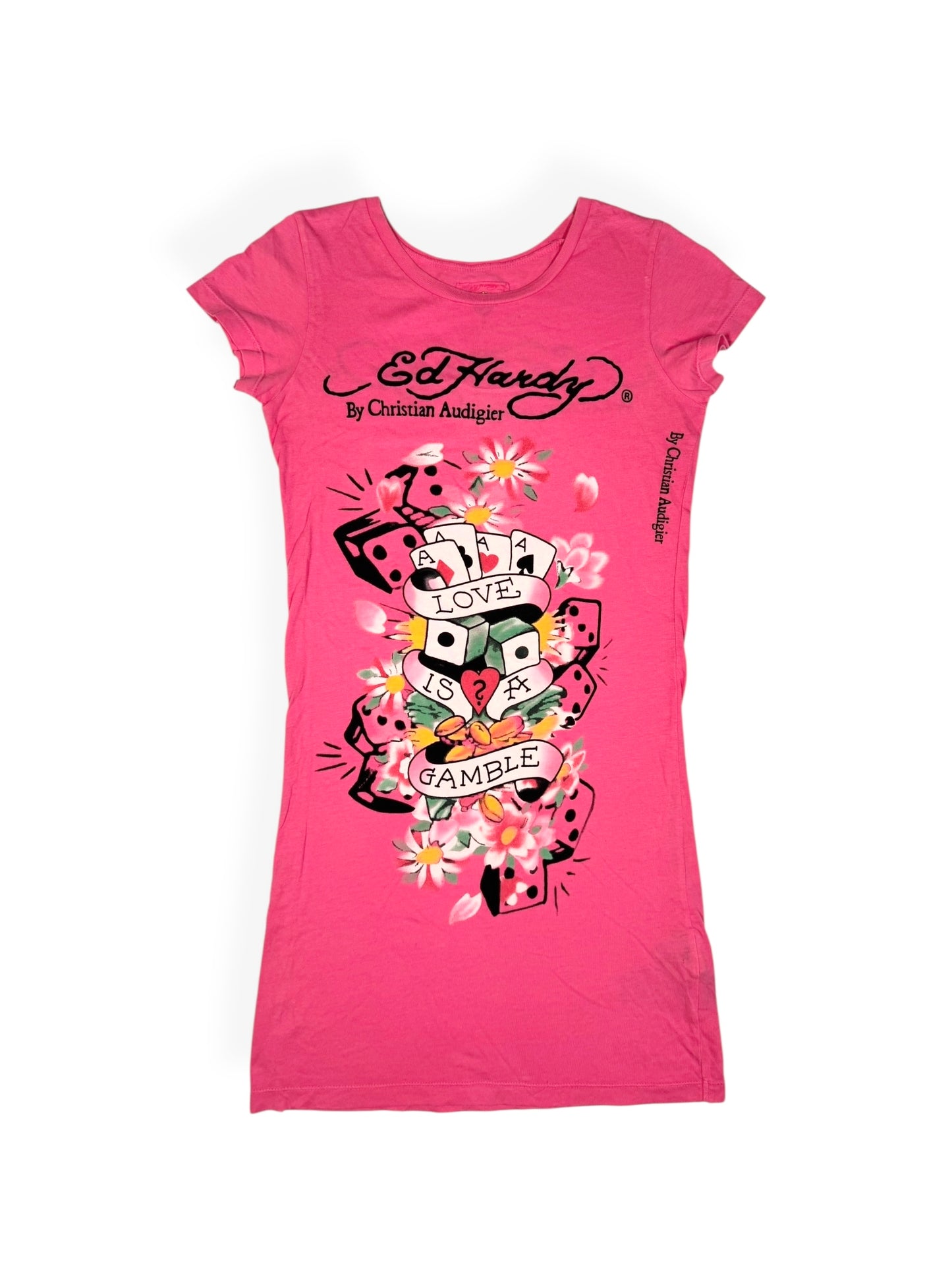 Pink Ed Hardy Tee ♡ Size S