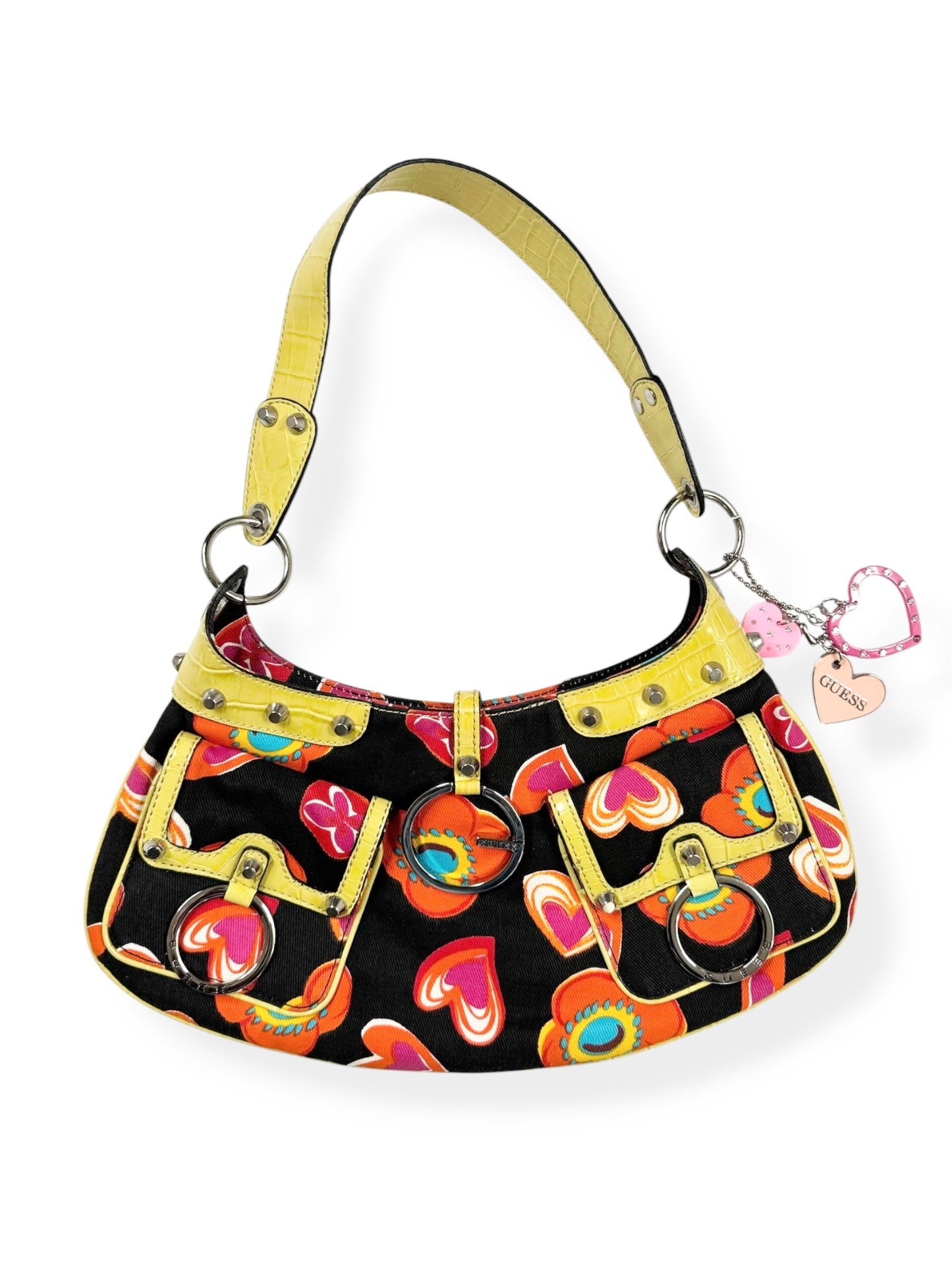 “Guess” Pink Heart Bag ♡