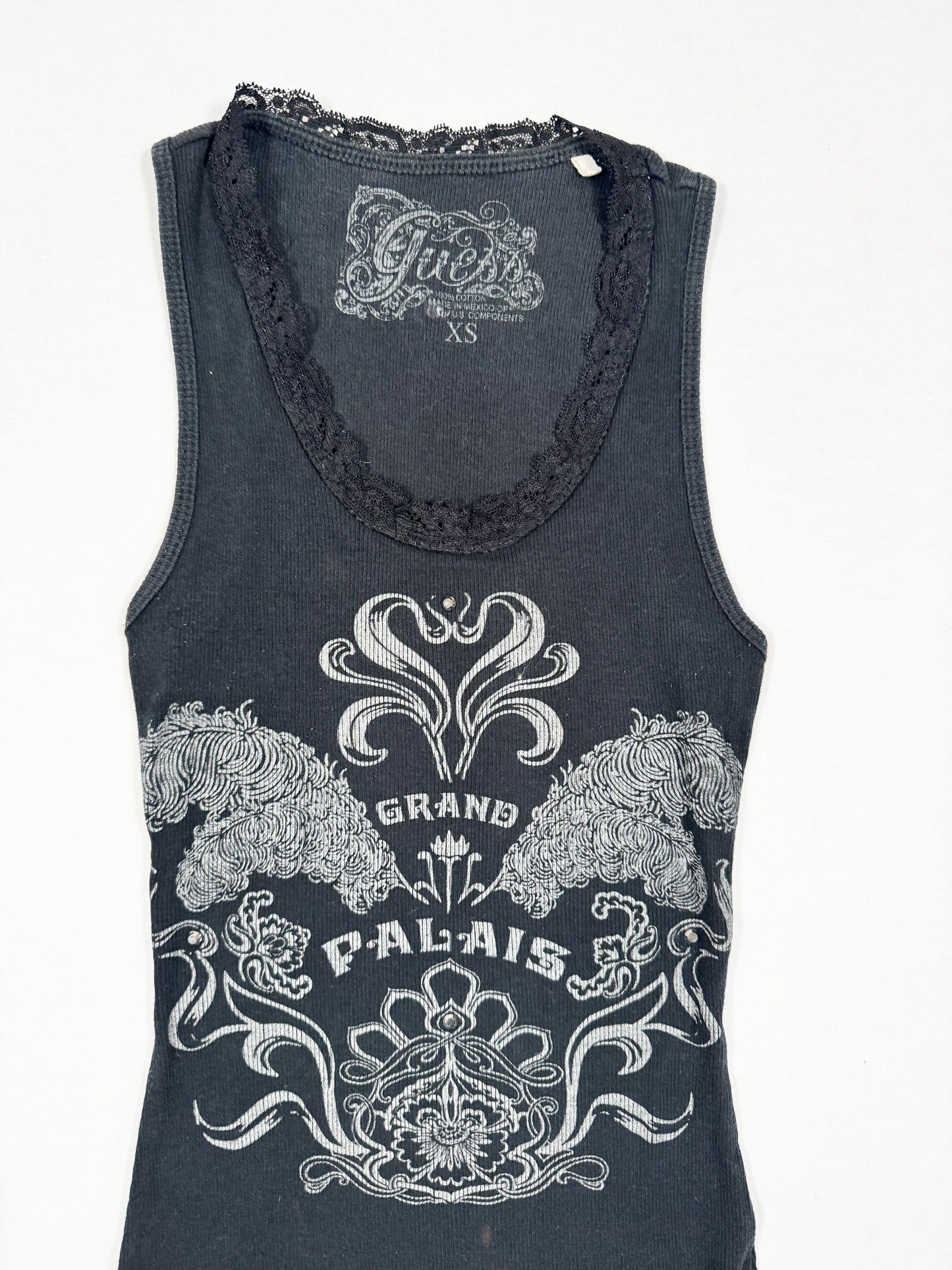 Guess Lace Trim Tank ♡ Size XS
