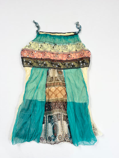 Fairy Patchwork Sequin Cami ♡ XL